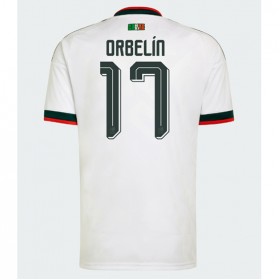 Mexiko Orbelin Pineda #17 Borta Kläder VM 2026 Kortärmad